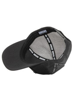 DiveR Snapback Trucker Cap - Woven Mermaid Badge -Wetsuit Shop COB 1004 B17 BK DiverR Trucker4