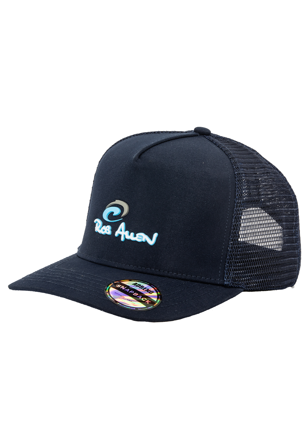 Rob Allen Snapback Trucker Cap - Raised Logo 3 Rob Allen Snapback Trucker Cap - Raised Logo