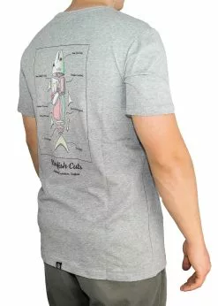 Adreno Cook Your Catch T-Shirt - Kingfish -Wetsuit Shop COOKYOURCATCH TEE AD AT 001 GY L 4