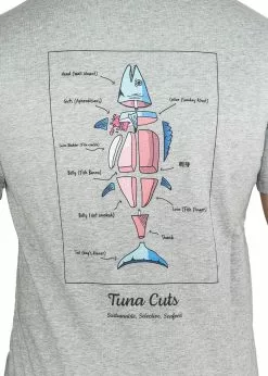 Adreno Cook Your Catch T-Shirt - Dogtooth -Wetsuit Shop COOKYOURCATCH TEE AD AT 002 GY L 4