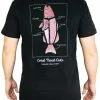 Adreno Cook Your Catch T-Shirt - Coral Trout -Wetsuit Shop COOKYOURCATCH TEE AD AT 003 BK L 6