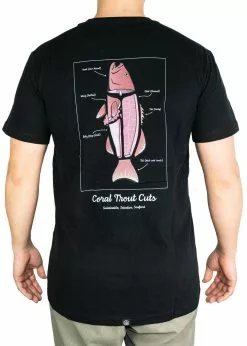 Adreno Cook Your Catch T-Shirt - Coral Trout
