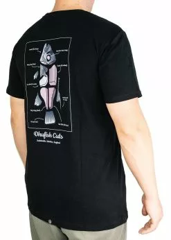 Adreno Cook Your Catch T-Shirt - Dhufish -Wetsuit Shop COOKYOURCATCH TEE AD AT 004 BK L 1