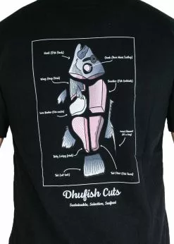 Adreno Cook Your Catch T-Shirt - Dhufish -Wetsuit Shop COOKYOURCATCH TEE AD AT 004 BK L 2