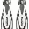 Cressi Frog Plus Fins - Black/White -Wetsuit Shop Cressi Frog Plus Fins Black White