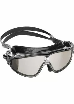 Cressi Skylight Black Silicone Mask With Mirrored Lens