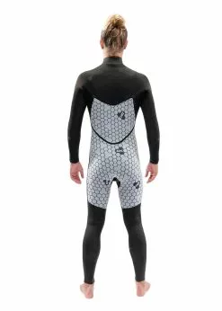 Dakine Mens Mission 4/3mm Chest Zip Steamer Wetsuit -Wetsuit Shop Dakine Men Mission 4 3mm Chest Zip Steamer Wetsuit 4