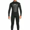 Quiksilver Boys 3/2mm Prologue Back Zip Steamer Wetsuit -Wetsuit Shop EQBW103076 KVD0 Front