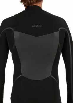 Quiksilver Mens 3/2mm M-Sessions Chest Zip Steamer Wetsuit -Wetsuit Shop EQYW103117 KVD0 back2