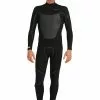 Quiksilver Mens 3/2mm M-Sessions Chest Zip Steamer Wetsuit 2 Quiksilver Mens 3/2mm M-Sessions Chest Zip Steamer Wetsuit -Wetsuit Shop EQYW103117 KVD0 front