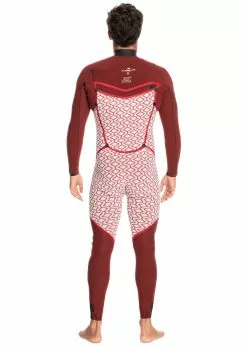 Quiksilver Mens 3/2mm M-Sessions Chest Zip Steamer Wetsuit -Wetsuit Shop EQYW103117 KVD0 insideback