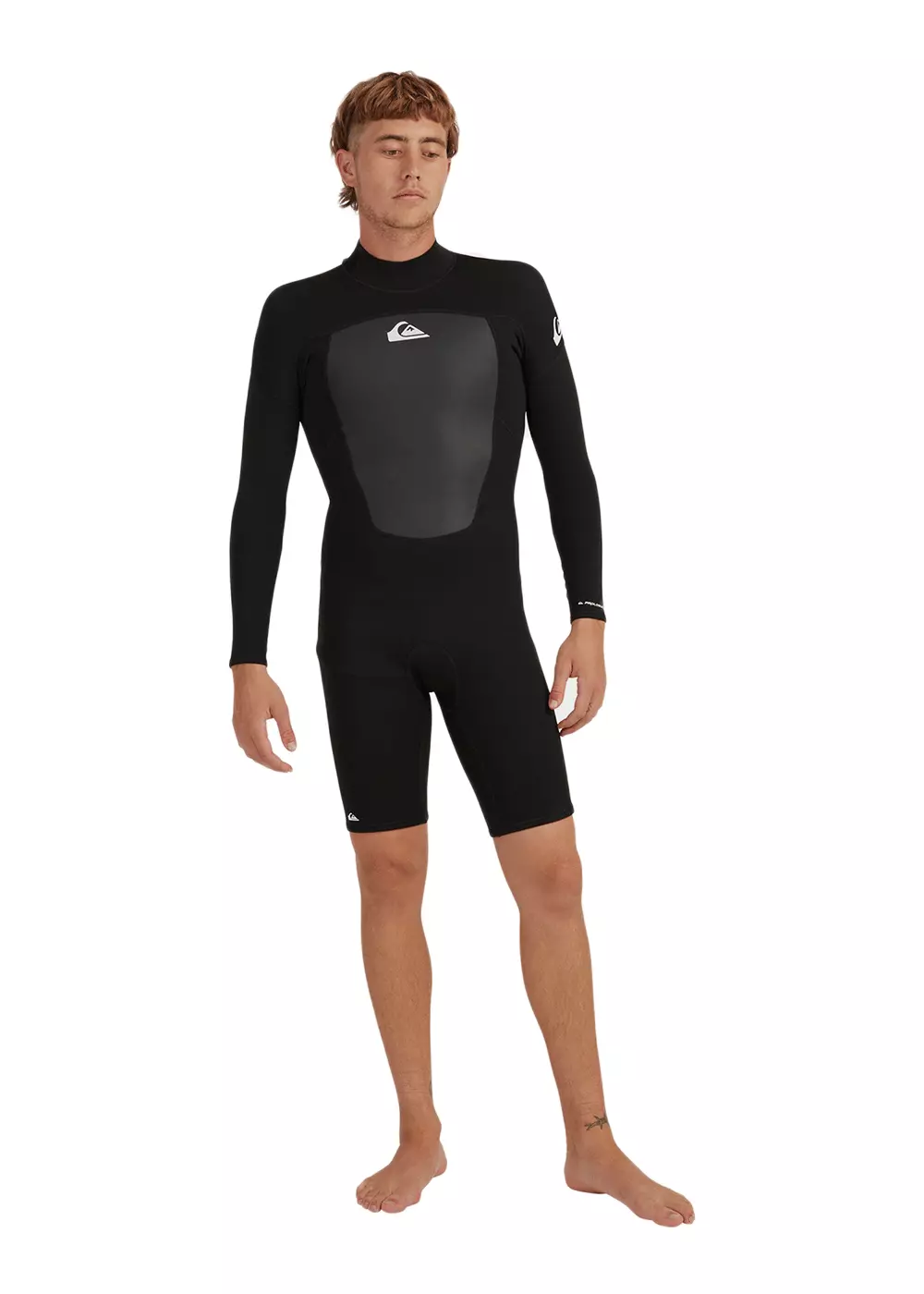 Quiksilver Mens 2/2mm Prologue Long Sleeve Back Zip Springsuit 4 Quiksilver Mens 2/2mm Prologue Long Sleeve Back Zip Springsuit - Image 2