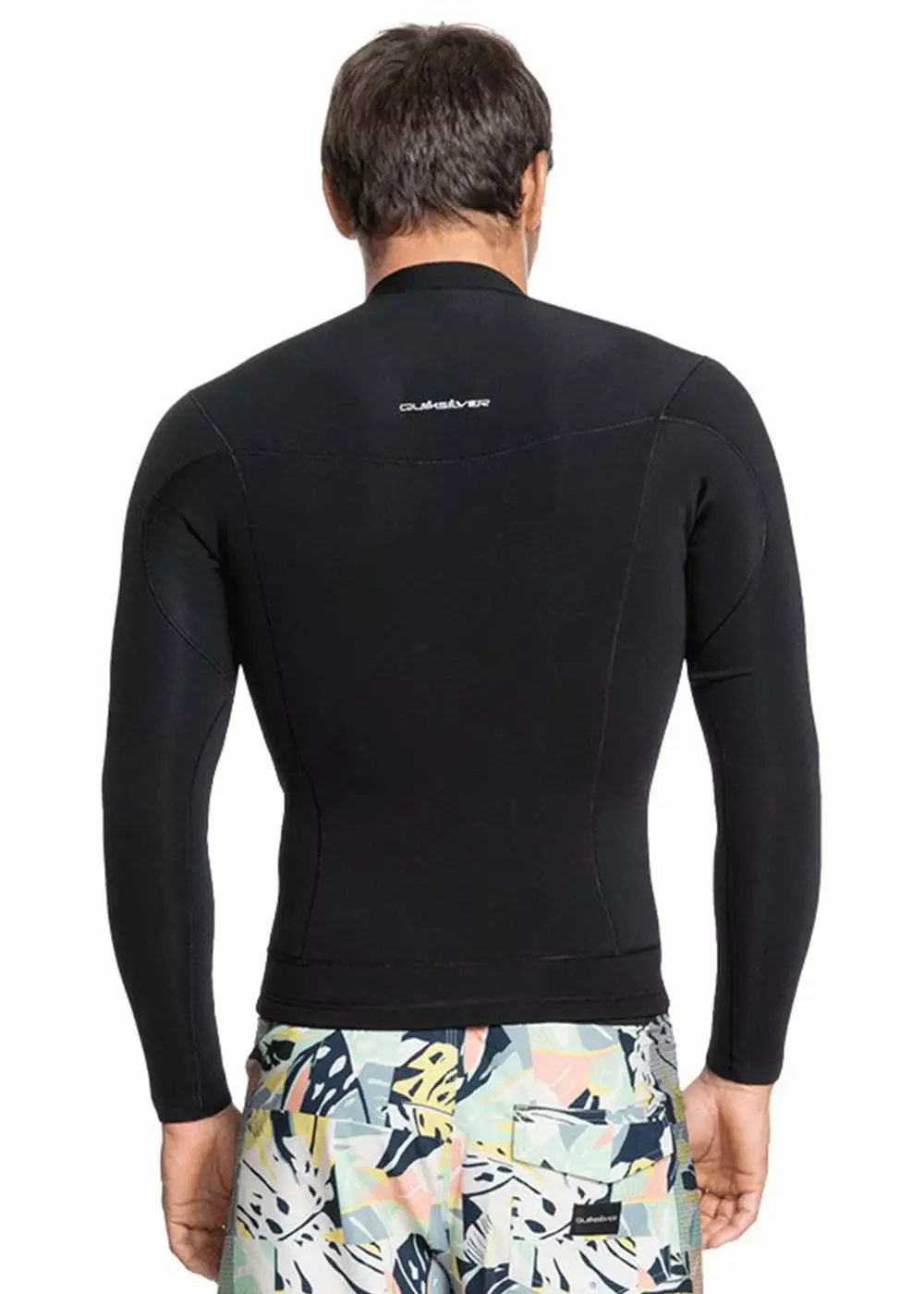 Quiksilver Mens 2mm Sessions Long Sleeve Wetsuit Jacket 4 Quiksilver Mens 2mm Sessions Long Sleeve Wetsuit Jacket - Image 2