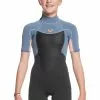 Roxy Girls 2/2mm Prologue Back Zip Short Sleeve Spring Suit -Wetsuit Shop ERGW503008 XKSN 4G