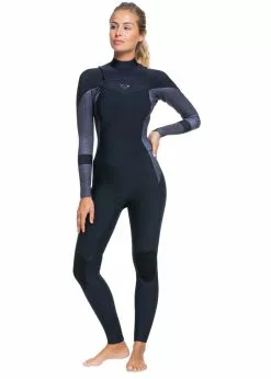 Roxy Womens 3/2mm Syncro Chest Zip Gbs Steamer Wetsuit