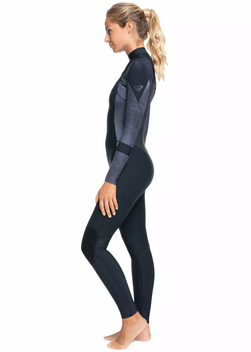 Roxy Womens 3/2mm Syncro Chest Zip Gbs Steamer Wetsuit 5 Roxy Womens 3/2mm Syncro Chest Zip Gbs Steamer Wetsuit - Image 3