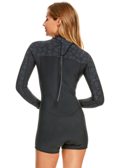 Roxy Womens Swell Series 2mm Long Sleeve Back Zip Spring Suit -Wetsuit Shop ERJW403032 BKR0 roxy womens prologue 2 2mm long sleeve back zip spring suit2 02165fd7 5732 4544 8a24 89d5ce3a6d8d