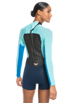 Roxy Womens Prologue 2/2mm Long Sleeve Back Zip Spring Suit -Wetsuit Shop ERJW403032 BKR0 roxy womens prologue 2 2mm long sleeve back zip spring suit3