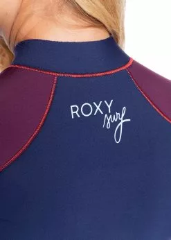 Roxy Womens Rise Collection Q-Lock 1.5mm Chest Zip Long Jane Wetsuit 10 Roxy Womens Rise Collection Q-Lock 1.5mm Chest Zip Long Jane Wetsuit -Wetsuit Shop ERJW703009 XBMR close2