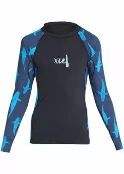 Xcel Girls Premium Stretch Long Sleeve Rash Guard
