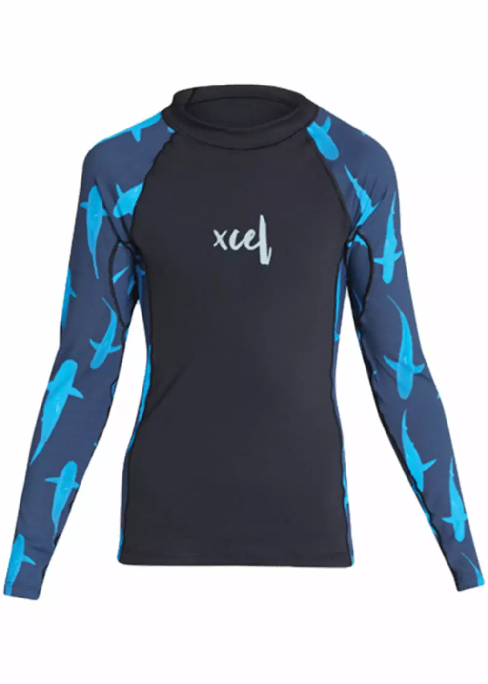 Xcel Girls Premium Stretch Long Sleeve Rash Guard 3 Xcel Girls Premium Stretch Long Sleeve Rash Guard