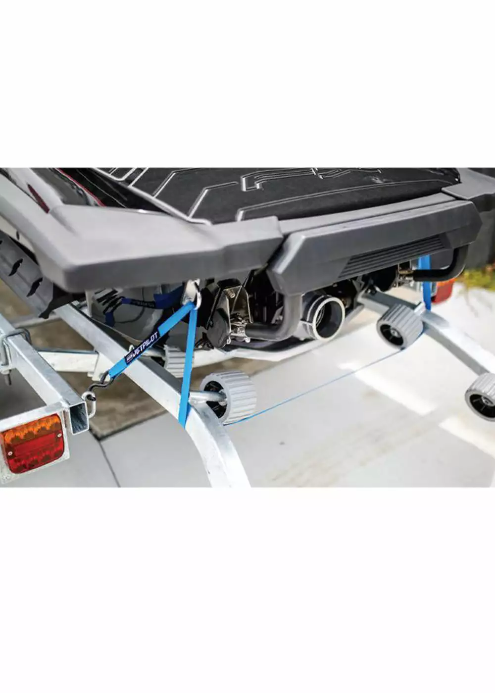 Jet Pilot PWC Triple Hook Ratchet Tie Down 4 Jet Pilot PWC Triple Hook Ratchet Tie Down - Image 2