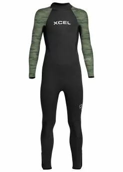 Xcel Boys Axis 3/2mm Back Zip Steamer Wetsuit