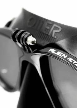 Omer Alien Action Mask -Wetsuit Shop MA0100GPS Omer Alien mask with action cam connection1