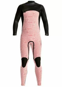 Xcel Mens Mens Radiant Rebound 3/2mm Chest Zip Steamer -Wetsuit Shop MN32Z2L9 BLK3