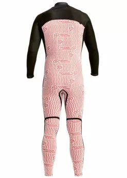 Xcel Mens Mens Radiant Rebound 3/2mm Chest Zip Steamer -Wetsuit Shop MN32Z2L9 BLK4