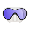 Apeks VX1 Mask With UV Cut Lens -Wetsuit Shop MS394114 apeks vx1 mask with uv cut lens White1