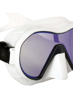 Apeks VX1 Mask With UV Cut Lens -Wetsuit Shop MS394114 apeks vx1 mask with uv cut lens White3