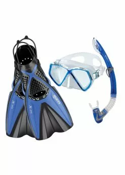 Mares Junior Snorkelling Set X-One Blue