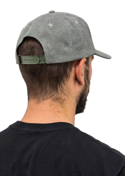 Adreno Neilsen Snapback Cap - Woven Cray Badge -Wetsuit Shop NEI 01 B05 GY Neilsen Snapback2