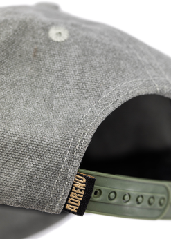 Adreno Neilsen Snapback Cap - Woven Cray Badge -Wetsuit Shop NEI 01 B05 GY Neilsen Snapback6