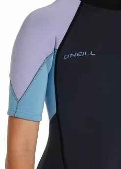 ONeill Girls Reactor II 2mm Back Zip Short Sleeve Spring Suit -Wetsuit Shop ONeill Girls Reactor II 2mm Back Zip Short Sleeve Spring Suit 4