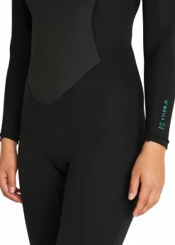 ONeill O'Neill Womens Factor 3/2mm Back Zip Steamer -Wetsuit Shop ONeill Womens Factor 3 2mm Back Zip Steamer 4
