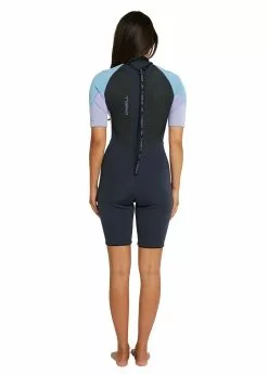 ONeill Womens Reactor II 2mm Short Sleeve Back Zip Spring Suit -Wetsuit Shop ONeill Womens Reactor II 2mm Short Sleeve Back Zip Spring Suit 3