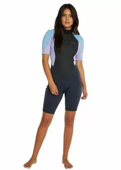 ONeill Womens Reactor II 2mm Short Sleeve Back Zip Spring Suit -Wetsuit Shop ONeill Womens Reactor II 2mm Short Sleeve Back Zip Spring Suit 6