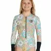 ONeill O'Neill Girls Bahia Front Zip Long Sleeve Surfsuit -Wetsuit Shop ONeill Girls Bahia Front Zip Long Sleeve Surfsuit 1
