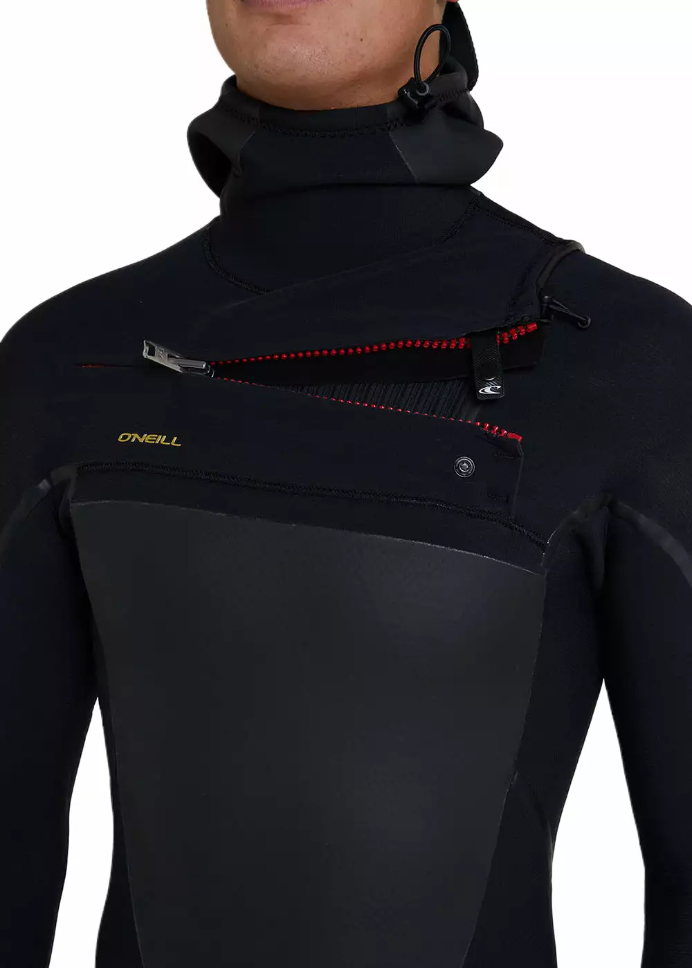ONeill O'Neill Mens Psycho Tech Hooded Chest Zip Steamer Wetsuit 5/4mm 6 ONeill O'Neill Mens Psycho Tech Hooded Chest Zip Steamer Wetsuit 5/4mm - Image 4