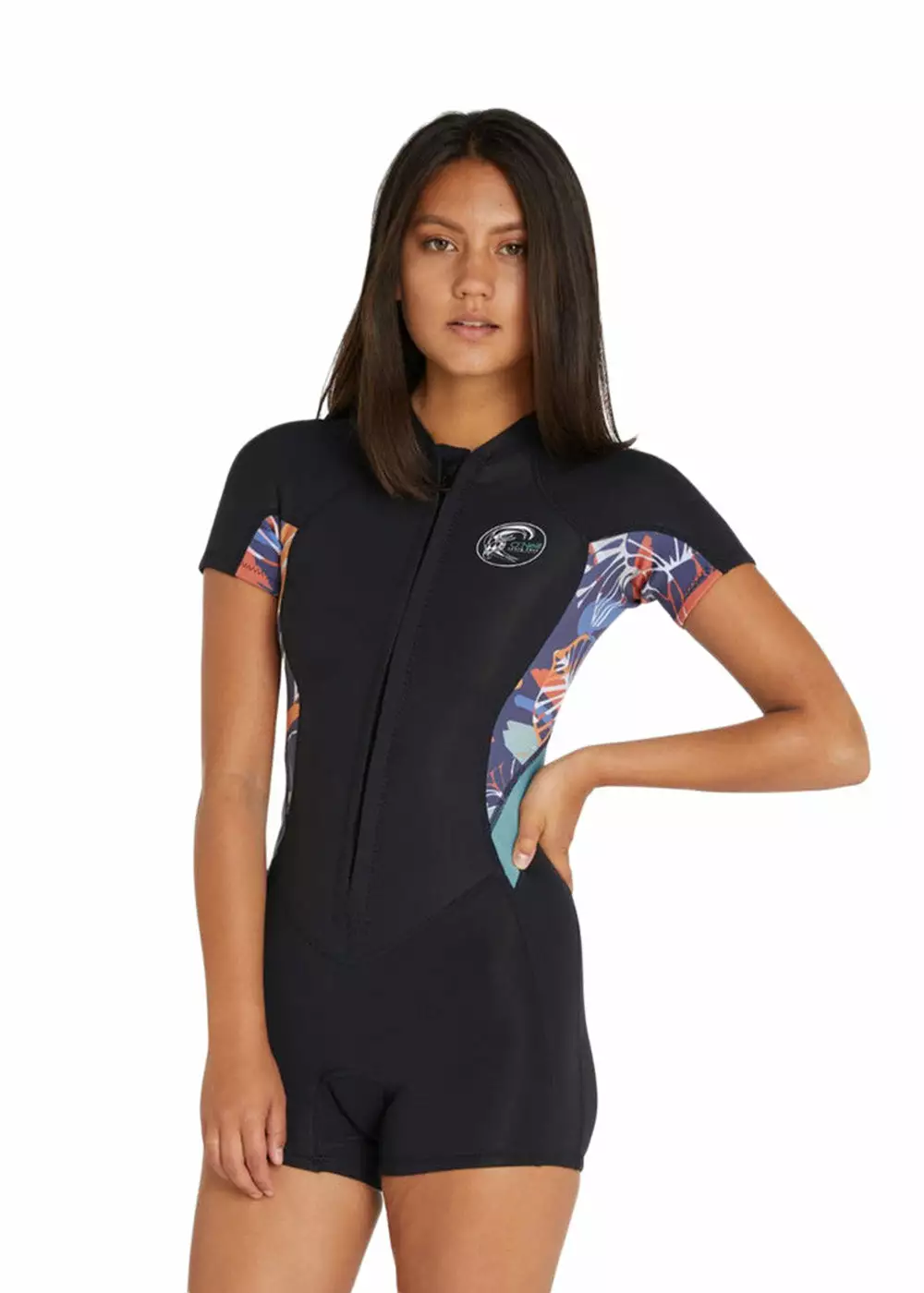 ONeill O'Neill Womens Bahia Chest Zip Spring Suit 2mm 4 ONeill O'Neill Womens Bahia Chest Zip Spring Suit 2mm - Image 2