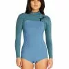 ONeill O'Neill Womens Hyperfreak Chest Zip Long Sleeve Spring Suit 2mm 2 ONeill O'Neill Womens Hyperfreak Chest Zip Long Sleeve Spring Suit 2mm -Wetsuit Shop O Neill Womens Hyperfreak Chest Zip Long Sleeve Spring Suit 2mm BLU 3