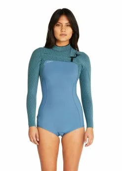 ONeill O'Neill Womens Hyperfreak Chest Zip Long Sleeve Spring Suit 2mm