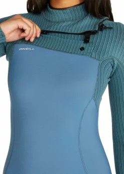ONeill O'Neill Womens Hyperfreak Chest Zip Long Sleeve Spring Suit 2mm -Wetsuit Shop O Neill Womens Hyperfreak Chest Zip Long Sleeve Spring Suit 2mm BLU 7