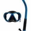 Ocean Pro Yongala Mask And Snorkel Set -Wetsuit Shop Ocean Pro Yongala Mask and Snorkel Set blue