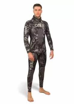Omer Black Stone 3mm 2 Piece Wetsuit