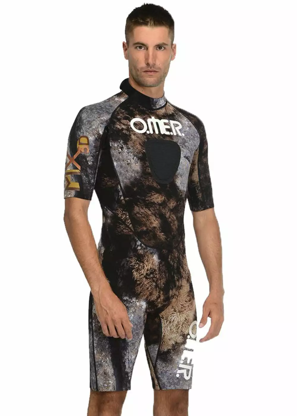 Omer Mens Mix3D Bifo Shorty 2mm 3 Omer Mens Mix3D Bifo Shorty 2mm