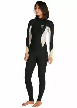 ONeill O'Neill Womens Bahia 3/2mm Back Zip Steamer -Wetsuit Shop Oneil Womens Bahia 3 2mm Back Zip Steamer 2