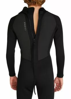 ONeill O'Neill Mens Factor 3/2mm Back Zip Steamer -Wetsuit Shop Oneill Mens Factor 3 2 Zip Steamer 4